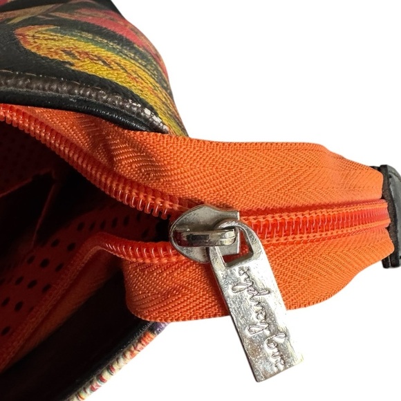 Sydney Love Faux Leather Tote – Retro Luggage Tag Print - Picture 6 of 8